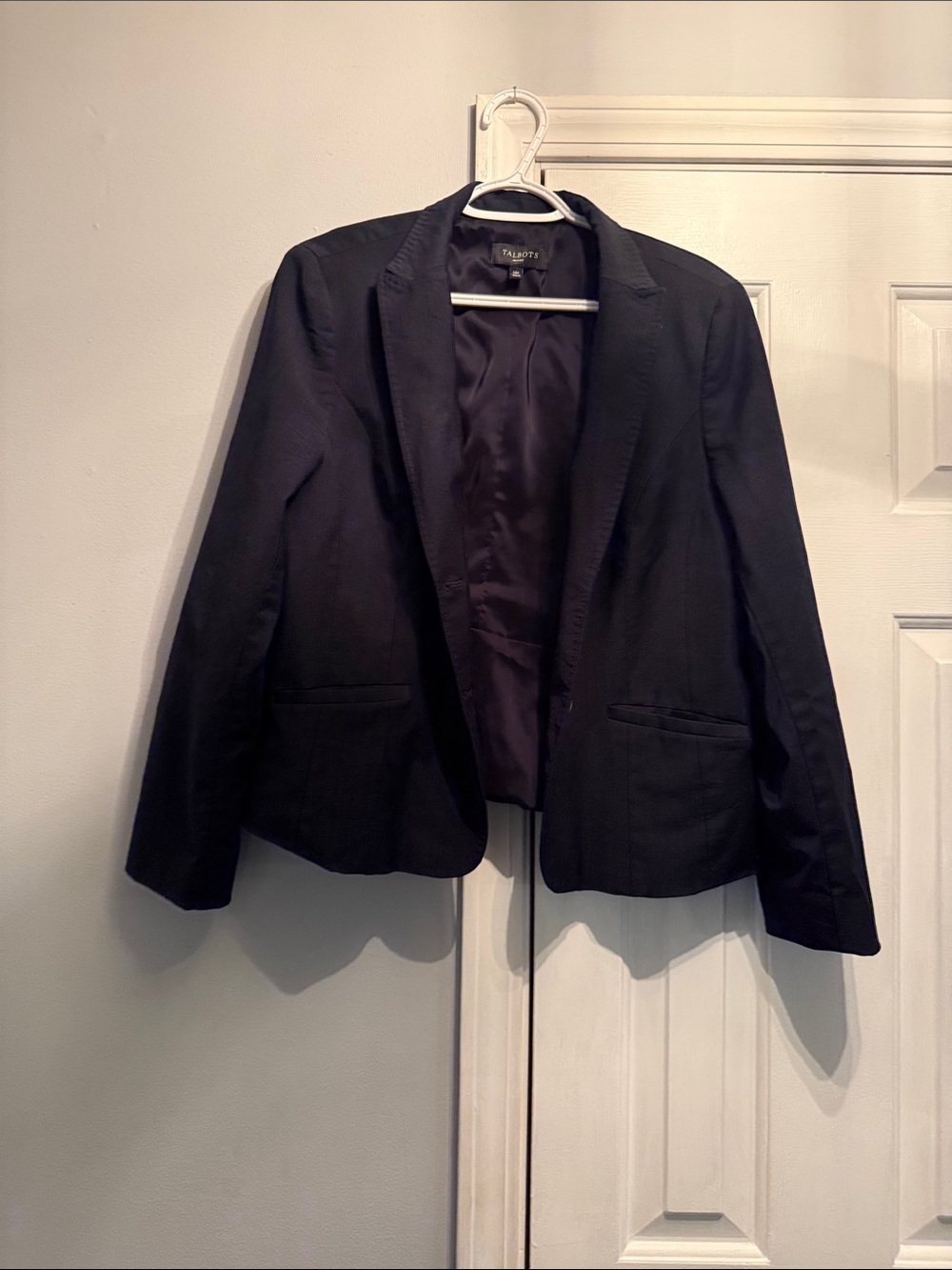 Talbots Black Women's Tailored Blazer
